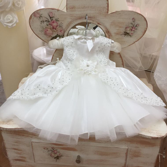 CT14393 Coute Tot Christening Dress